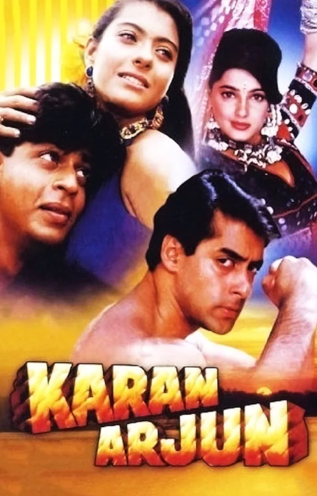 The classic returns, showcasing the iconic story of brotherhood and revenge with Shah Rukh Khan and Salman Khan.