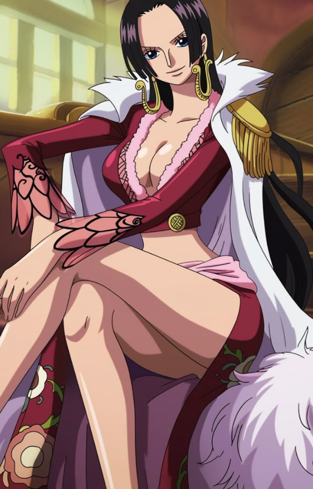 The Pirate Empress fell deeply for Luffy after he showed her kindness and fearlessness. She`s openly obsessed with him!
