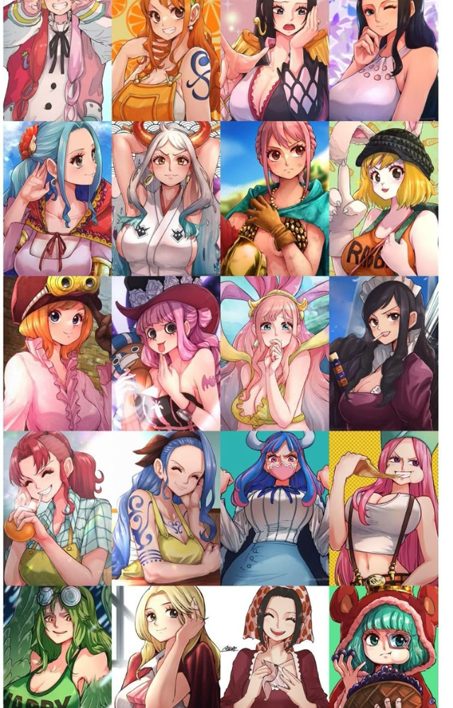 Waifus Crushing Hard on Luffy
