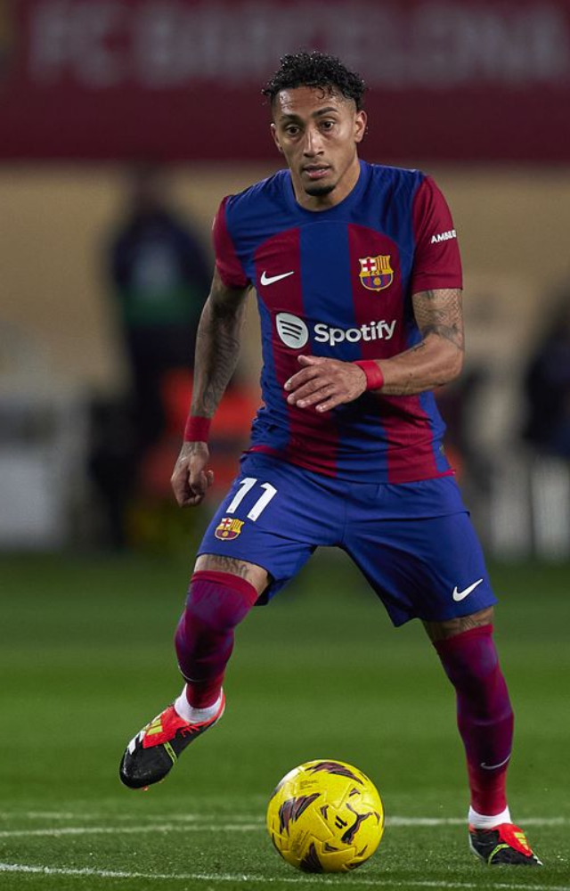 Known for his exceptional dribbling and creativity on the right wing, Raphinha is a constant threat to defenders.