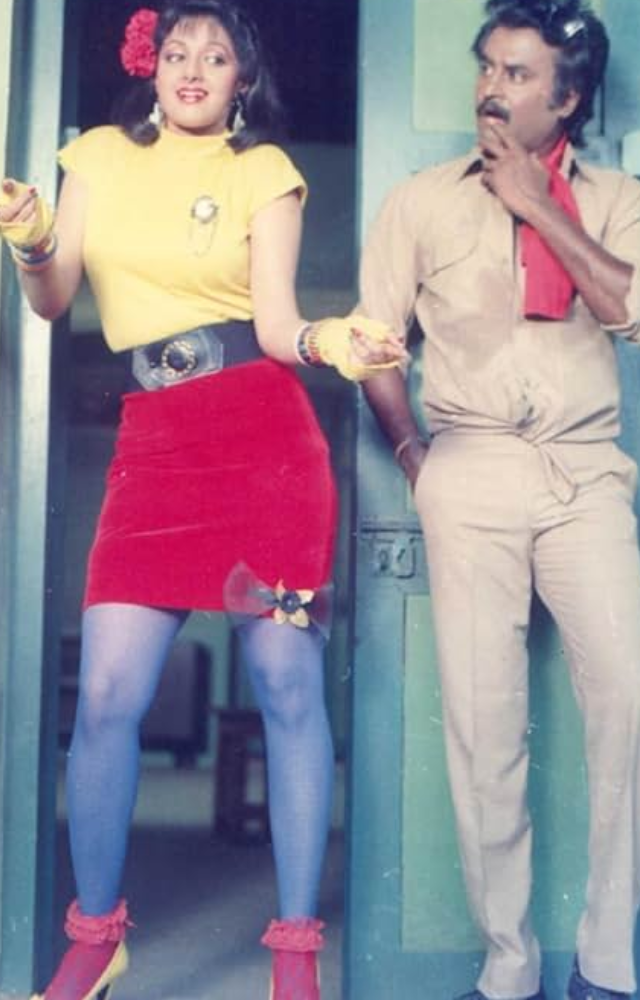 Rajinikanth’s dual role in ChaalBaaz left audiences thrilled. His comic timing and action-packed scenes are unforgettable.