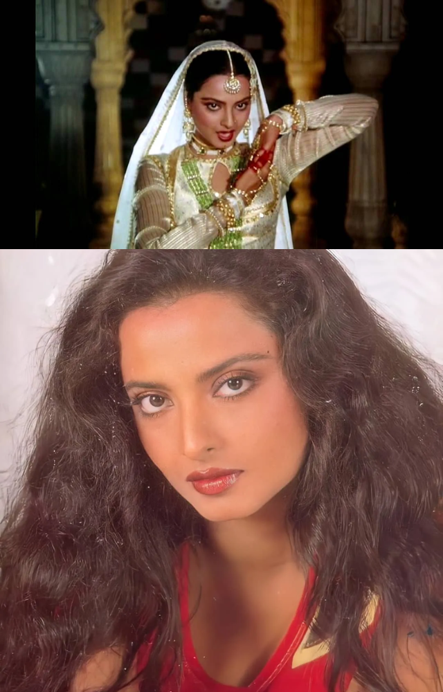 Rekha’s timeless elegance shines in this classic from Umrao Jaan.