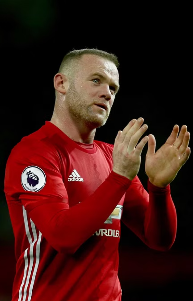 Rooney joined Manchester United in 2004, scoring over 250 goals and winning multiple titles, including the Champions League.