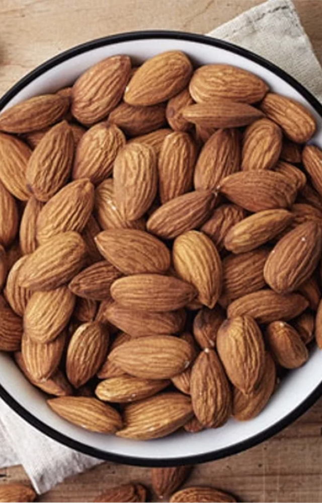 Rich in magnesium and melatonin, almonds help relax your muscles and regulate your sleep-wake cycle.