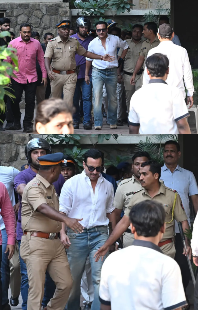 Saif Ali Khan Returns Home Healthy