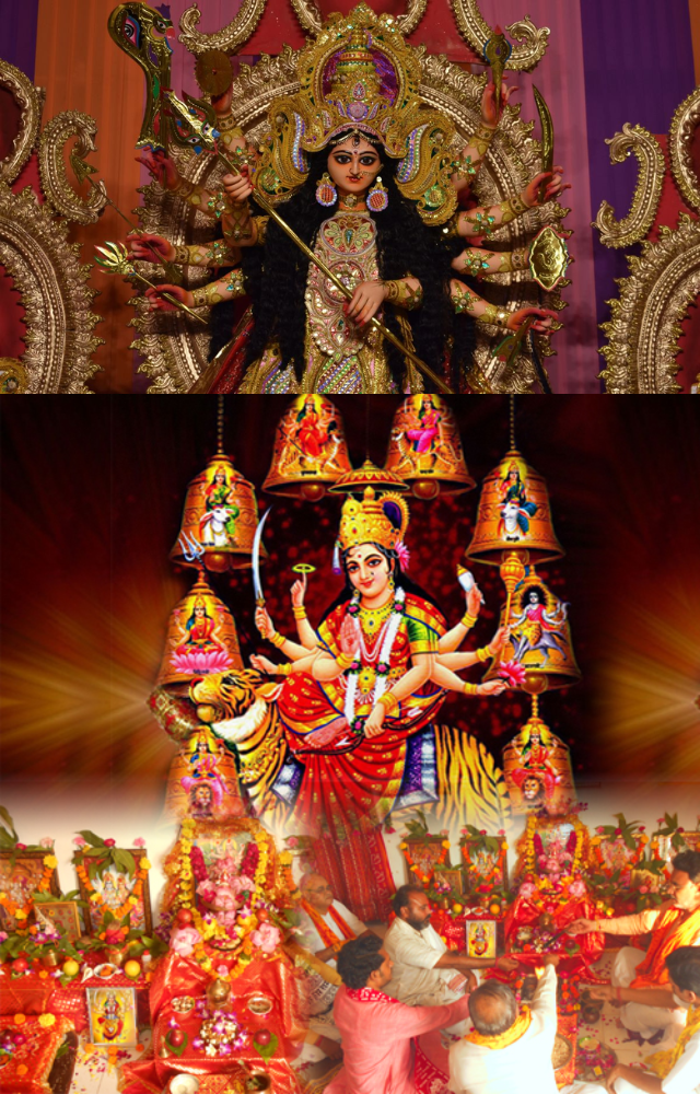 Begin your day with a bath, light incense, and offer flowers to Goddess Shailaputri for her blessings.