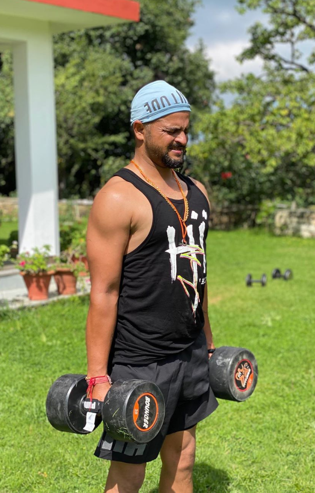 Because he thinks it is essential to his cricketing performance, Raina maintains a rigorous fitness regimen.