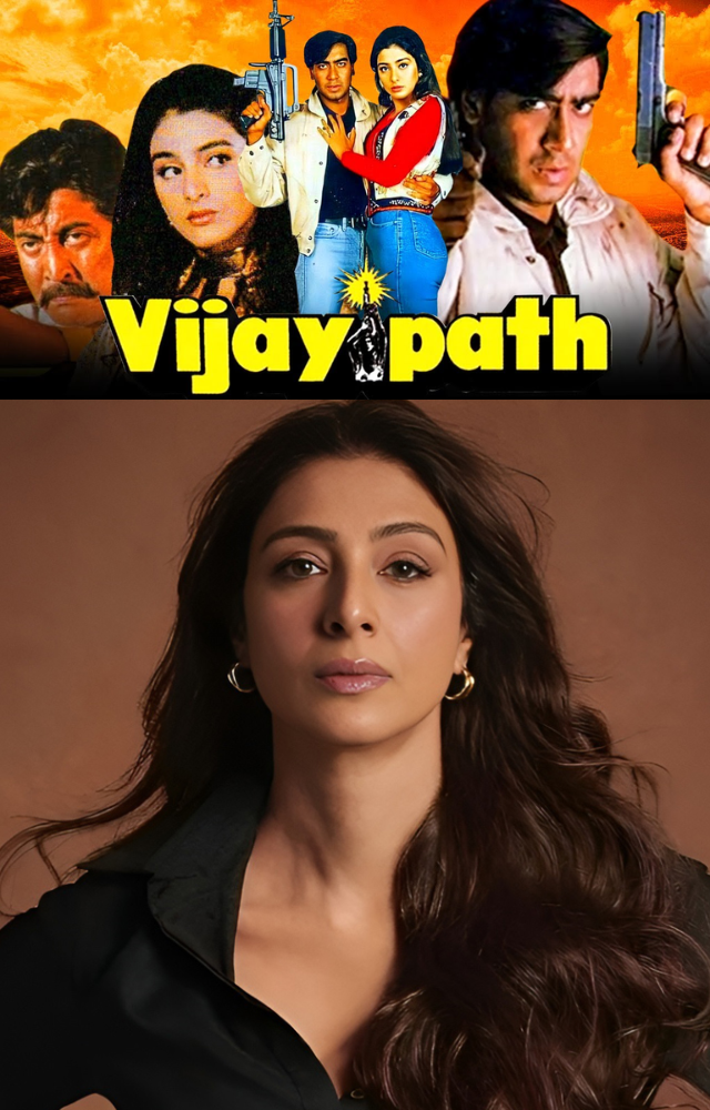 Her big break came in Vijaypath alongside Ajay Devgn, marking the start of her successful career.