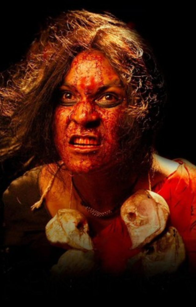 Raghava Lawrence’s cult classic blends laughs and scares with a strong social message. One of the most iconic horror comedies in Tamil cinema.
