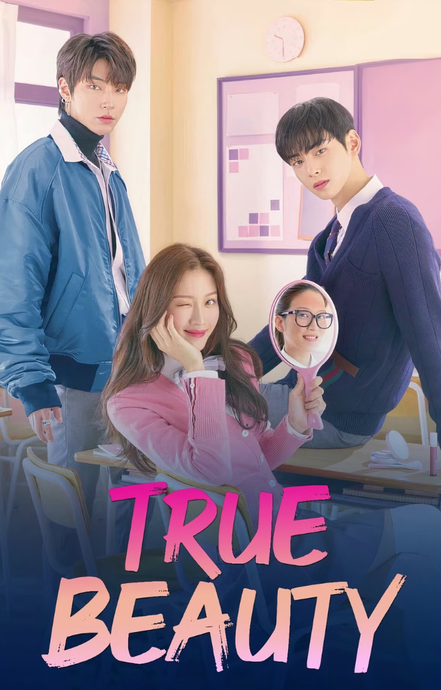 A high school girl hides behind makeup, leading to a journey of self-love and romance. A heartfelt tale of beauty, friendship, and love.