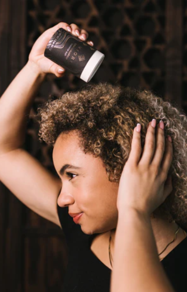 Refresh your hair instantly with dry shampoo—your best friend on hectic mornings!