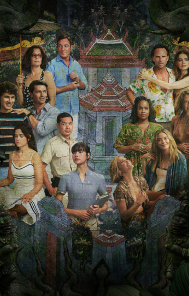 A dark and satirical thriller set in a luxury resort, where hidden secrets and shocking events unfold.