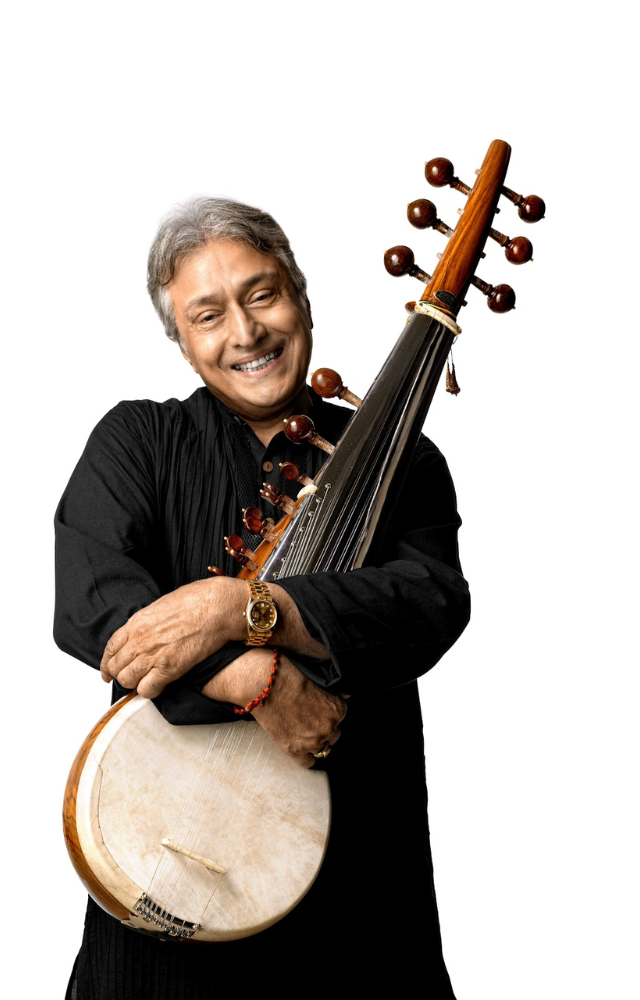 An enchanting piece that highlights his expertise on the sarod, enveloping listeners in serenity.