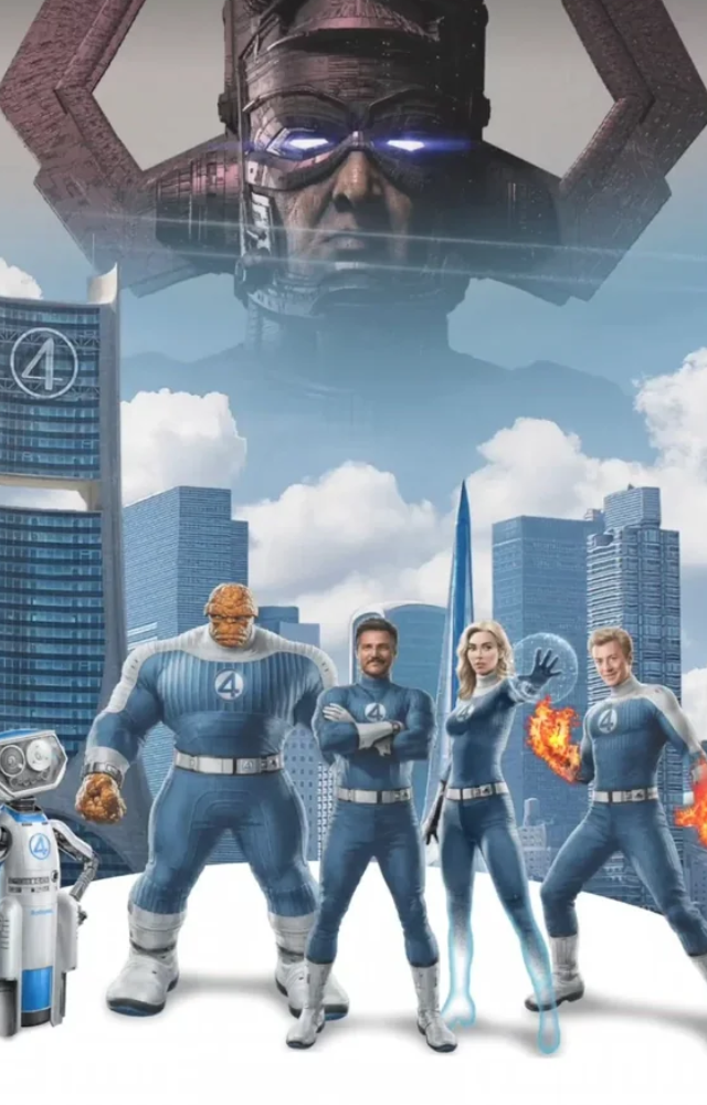 Marvel’s First Family finally joins the MCU, with a fresh origin and epic sci-fi action that kicks off a new cosmic era in the franchise.
