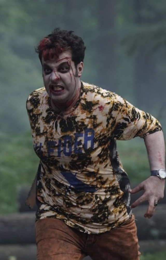He adds humor to this horror comedy, making the eerie moments even more entertaining.