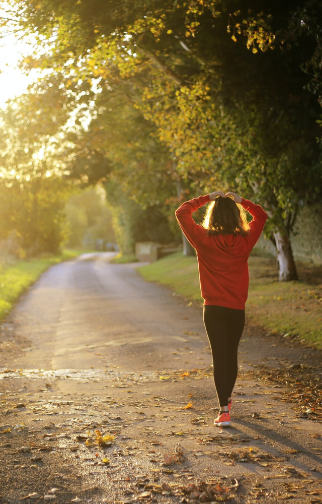 Soak in natural light to improve mood and reset your internal clock.