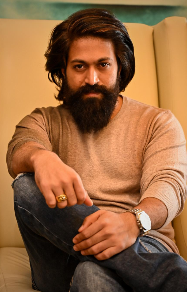 Yash started his career in television and worked his way up to become a Kannada superstar.