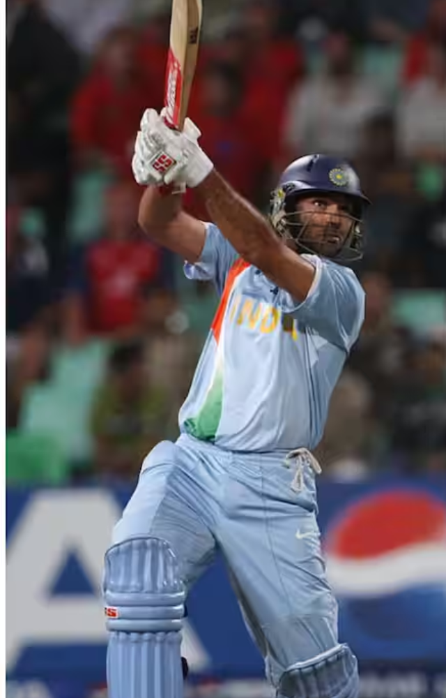 Yuvraj Singh created history by smashing six sixes in an over during the 2007 T20 World Cup, cementing his legacy in cricket.