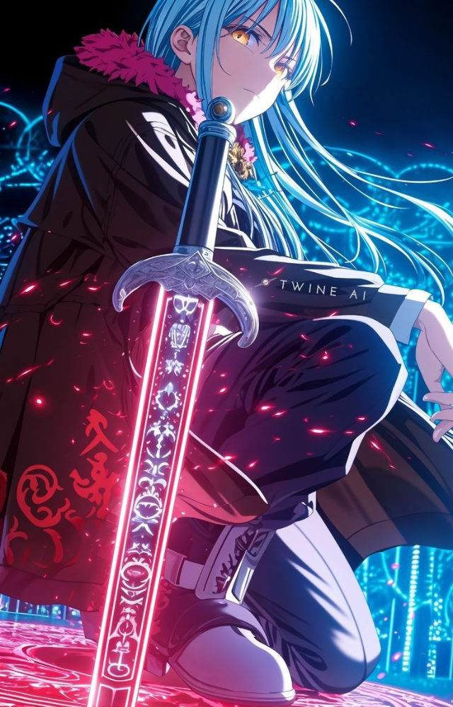 Reborn as a lowly slime, Rimuru uses his unique “Predator” skill to absorb abilities and rapidly build strength and allies.
