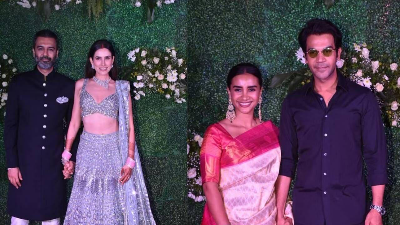 Bollywood Stars Attend Sonnalli Seygall-Ashesh Sajnani`s Wedding Reception At Their Stylish Best!