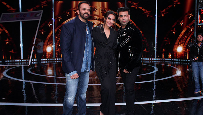 Welcome To New York: Sonakshi snapped on the sets of Indias Next Superstars