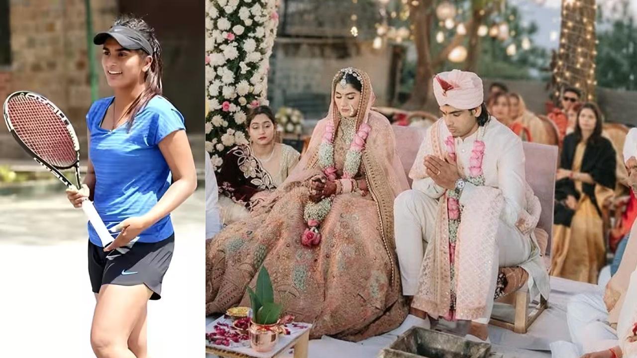 Who Is Himani Mor, Olympian Neeraj Chopra`s Wife And Tennis Player?
