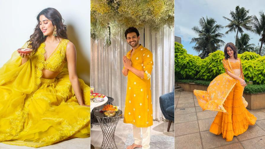 Navratri Day 1: Your Celeb Approved Guide To Yellow Festive Fashion Navratri Day 1: Your Celeb Approved Guide To Yellow Festive Fashion