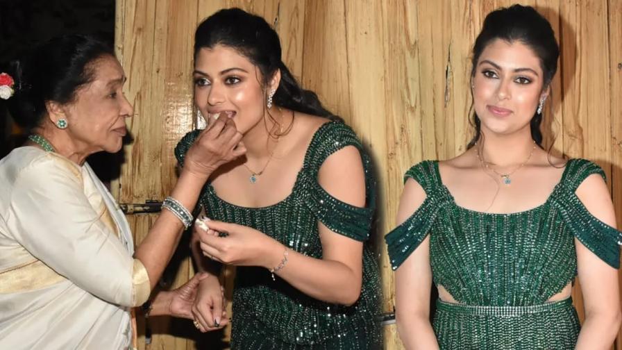 Asha Bhosle`s Granddaughter Zanai Bhosle Birthday Bash Radio City
