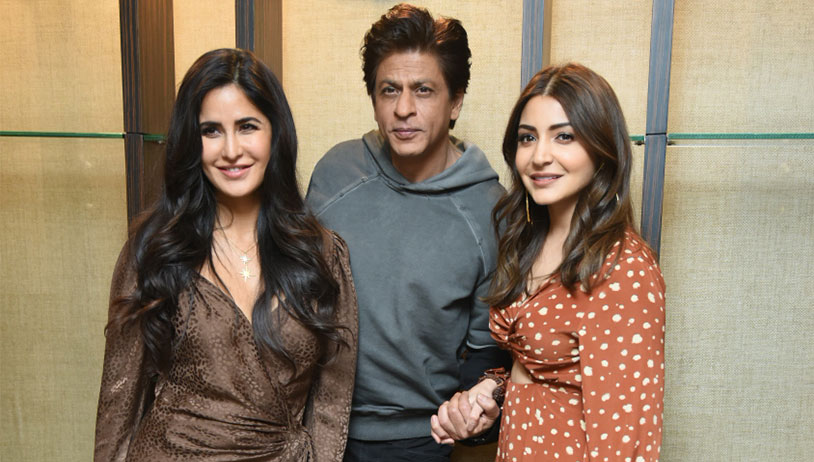 Zero: Anushka Sharma, Katrina Kaif, Shah Rukh Khan promote film in New Delhi